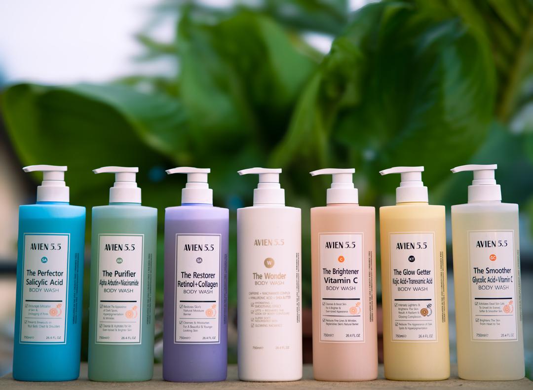 Avien 5.5 Luxury Body Care Range